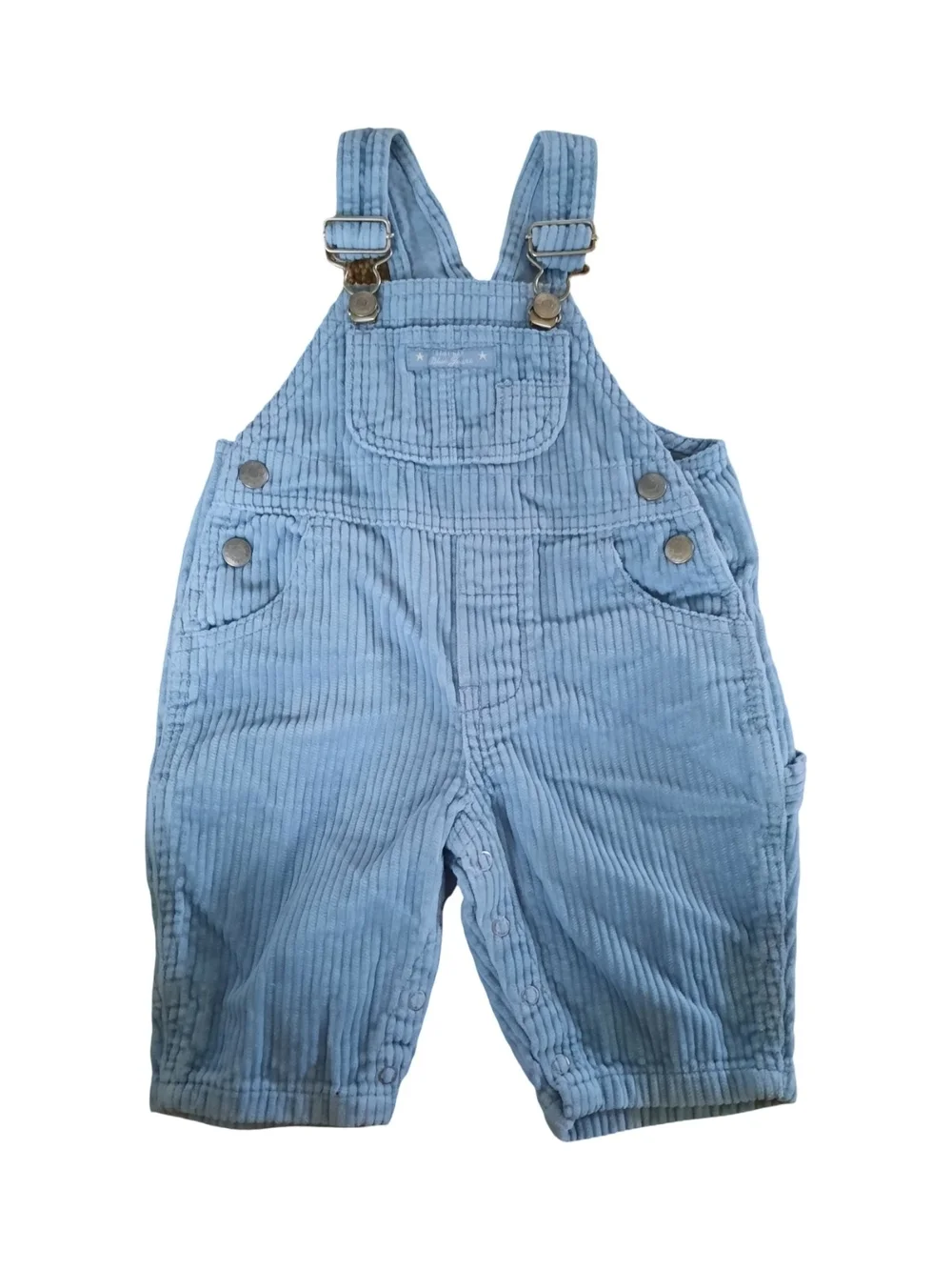 GAP Light Blue Corduroy Overalls with Pocket